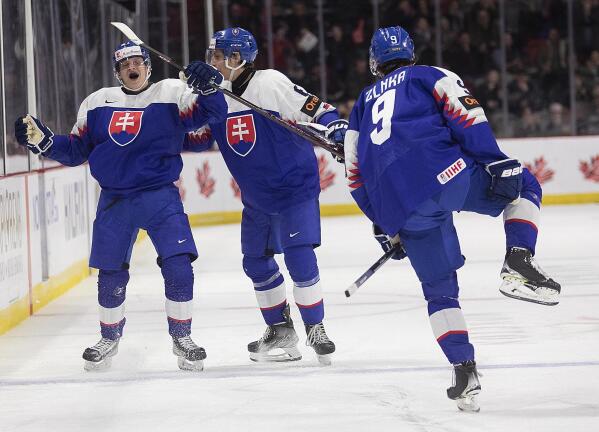 Slovakia beats US 6 3 in world junior hockey championship AP News